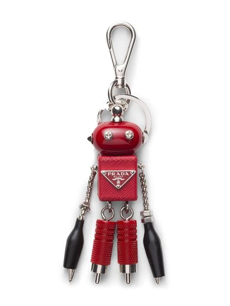 prada robot keychain replica